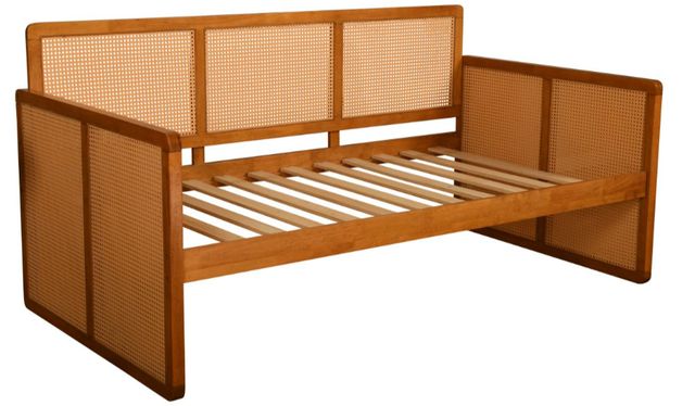 Kodiak Furniture Abaco Canton Black/Honey Twin Daybed with Mattress-1