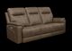 Immersive Leather Power Double Reclining Sofa-0