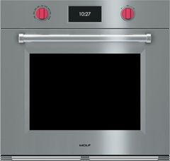 Wolf® M Series 30" Stainless Steel Single Electric Wall Oven