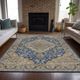 Dalyn™ Rug Company Hatay HY3 Navy 5'x8' Area Rug-4
