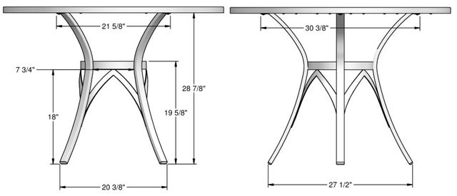 Amisco Customizable Kai Dining Table-2