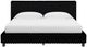 Signature Design by Ashley® Zuraleus Black King Upholstered Bed-2