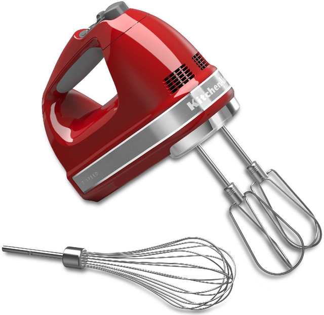 KitchenAid® Empire Red Hand Mixer-4
