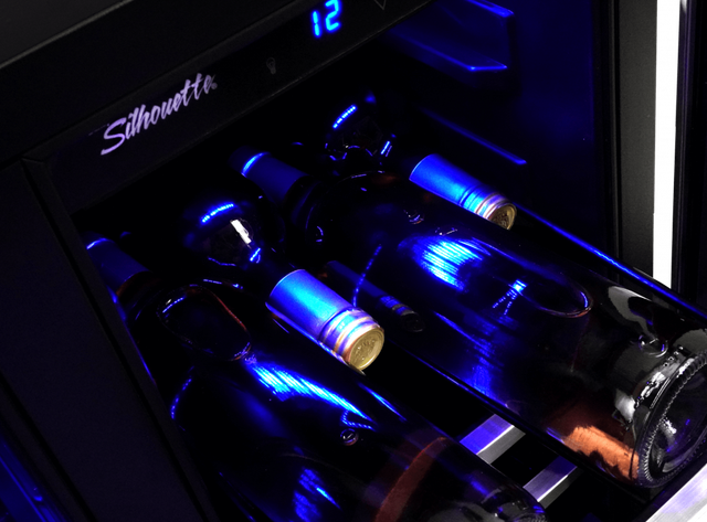 Silhouette® Emmental 24" 5.1 Cu. Ft. Stainless Steel Built-In Beverage Center-2