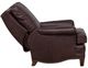 Fairfield® Customizable Pelle Provisions Presley Leather Tilt-Back Chair with Nailhead Trim-2