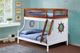 ACME Furniture Farah Oak/White Twin Over Full Bunk Bed-1
