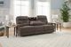 Flexsteel® Zofa Umber Power Reclining Sleep Sofa with Power Headrests and Lumbar-1