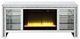 ACME Furniture Noralie Mirrored TV Stand with Fireplace and LED-4