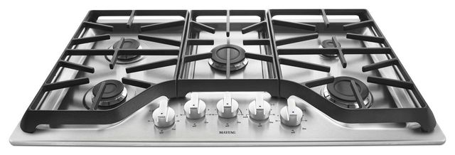 Maytag® 36" Stainless Steel Gas Cooktop-2