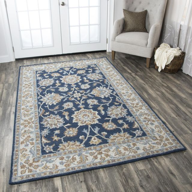 Rizzy Home Ashlyn Blue 9' x 12' Rug-4