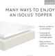 Malouf® Isolus® CarbonCool® LT OmniPhase® Queen Mattress Topper-5