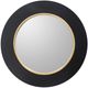 A & B Home Black/Gold Mirror with LED Light-0