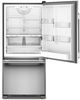 KitchenAid® 30" 19 Cu. Ft PrintShield® Stainless Steel Bottom Freezer Refrigerator with Right Door Swing-1