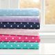 Olliix by Mi Zone SeafoamTwin Polka Dot Printed 100% Cotton Sheet Set-3