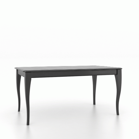 Canadel Customizable Gourmet 62" VC Cabriole Legs Dining Table -3