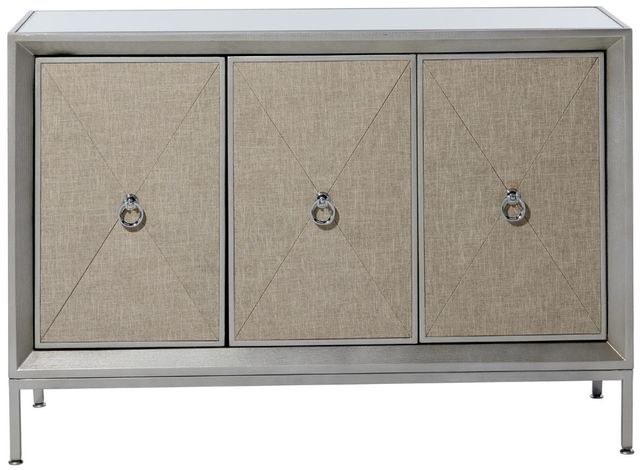 Deco Marche Gray Accent Cabinet-1
