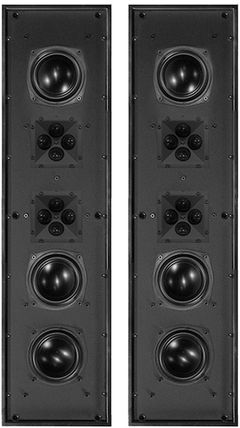 James Loudspeaker® 3" White 2-Way Dual Monaural Speaker (Pair)