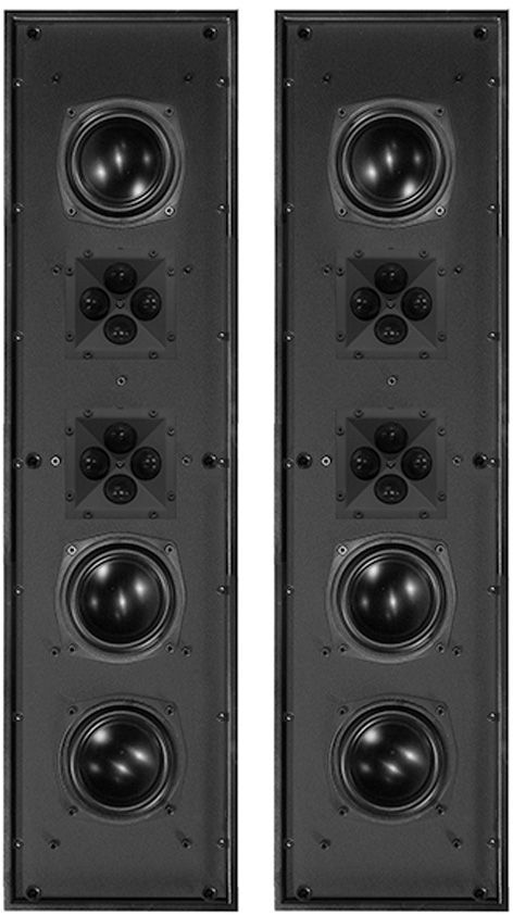 James Loudspeaker® 3" White 2-Way Dual Monaural Speaker (Pair)-0