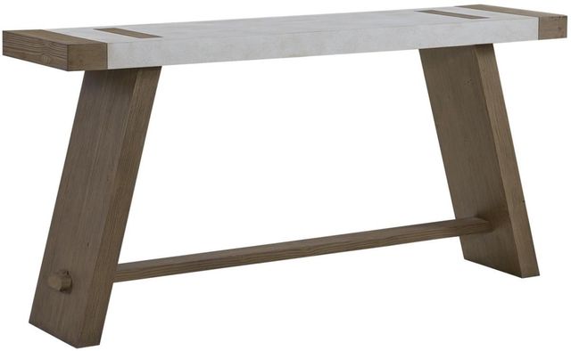Bernards Moden Tea Console Table with White Top-0