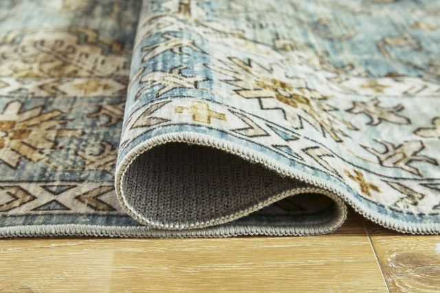 Signature Design by Ashley® Harwins Multi-Colored 5'x7' Area Rug-1