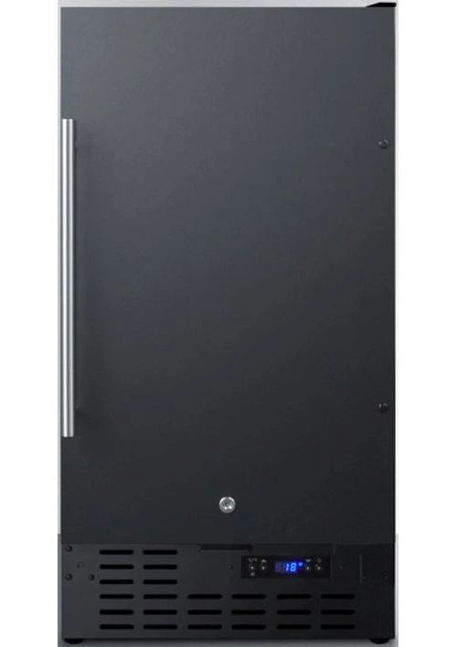 Summit® 18" 2.7 Cu. Ft. Black Upright Freezer-0