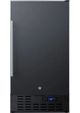 Summit® 18" 2.7 Cu. Ft. Black Upright Freezer-0
