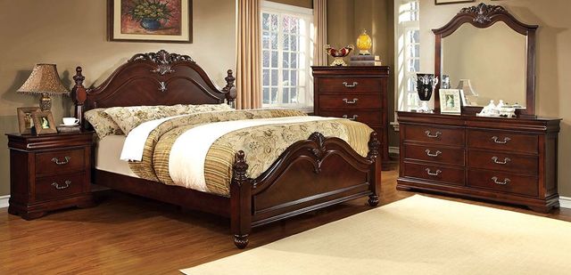 Furniture Of America® Mandura Five Piece Queen Bedroom Set-0