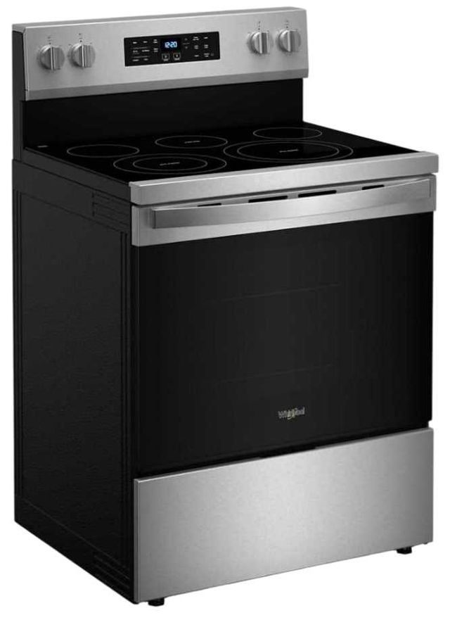 Whirlpool® 30" Stainless Steel Freestanding Electric Range -2
