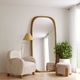 Bassett Mirror Malton Ant Gold Floor Mirror-5