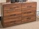 Signature Design by Ashley® Fortlorn Walnut Brown Dresser-2
