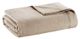 Olliix by Madison Park Egyptian Cotton Light Khaki Twin Blanket-0