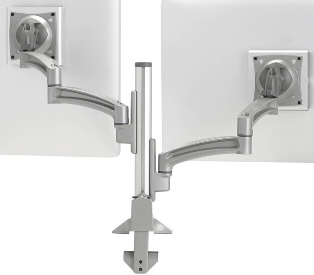 Chief® Kontour™ Silver K2C 2 Monitors Articulating Column Mount-1