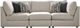 Signature Design by Ashley® Kellway 3-Piece Bisque Sectional-0