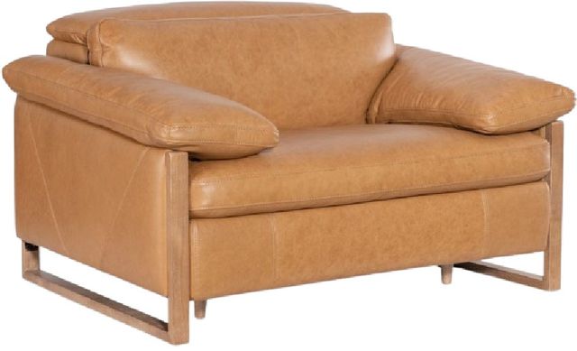 Hooker® Furniture Jericho Dallas Toffee Power Recliner with Power Headrest-0