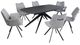 Primo International™ 7005 7-Piece Black Dining Set-0