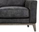 Leather Italia™ Georgetowne Ramsey Storm Gray Sofa-1