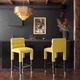 TOV Furniture Taylor Burnt Gold Velvet Bar Stool-4
