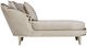 Michael Amini® Villa Cherie Hazelnut/Porcini Chaise-2