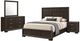 New Classic® Home Furnishings Langston 4-Piece Espresso Queen Panel Bedroom Set -0