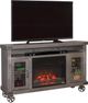 aspenhome® Industrial Smokey Grey 62" Fireplace Console-0