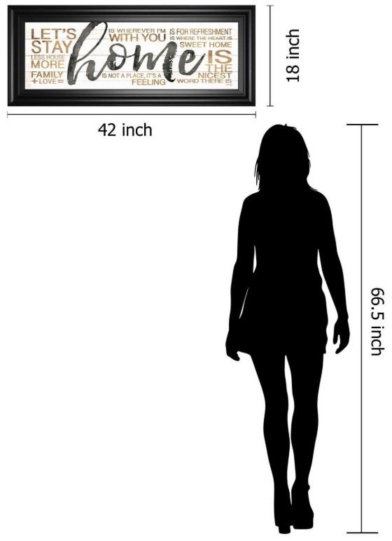 Classy Living Marla Rae Home 18" Wall Art-2