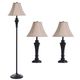 StyleCraft Aged Bronze 3-Piece Table Lamp Set-0