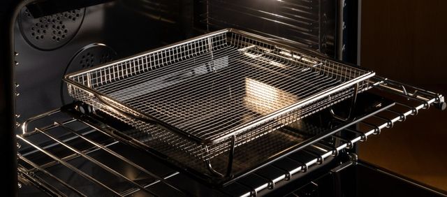 Bertazzoni Heritage Series 48" Nero Matt Freestanding Dual Fuel Range-2