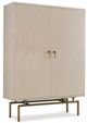 Century® Carrier and Company Harrison White Bar Cabinet-0