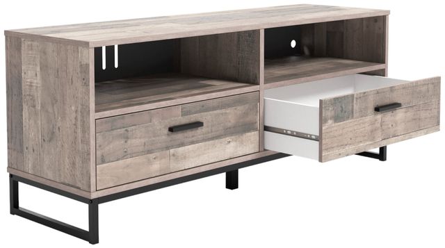 Signature Design by Ashley® Neilsville Multi Gray Whitewash  59" TV Stand-1