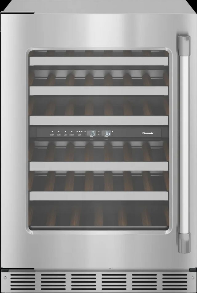 Thermador® Professional 24" Stainless Steel Wine Cooler-4