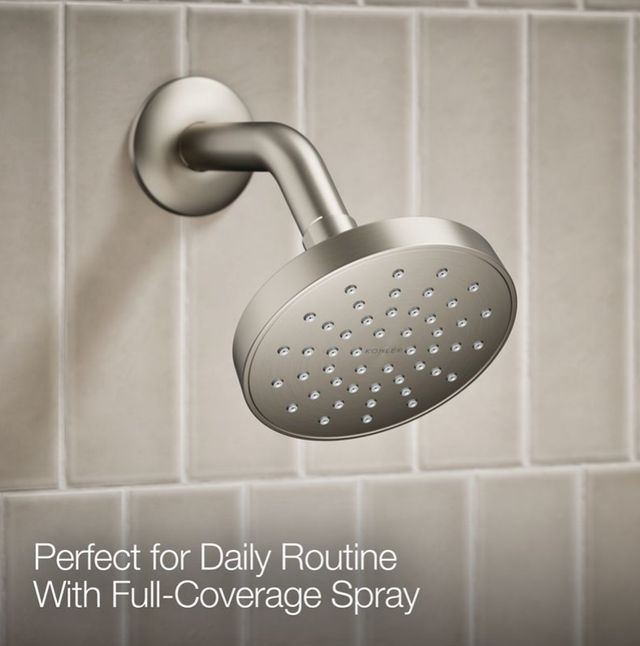 KOHLER® Elate® Rite-Temp® Vibrant Brushed Nickel 1.75 GPM Shower Trim Kit-4