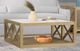 Bassett Mirror Holden Square Tan Coffee Table-5