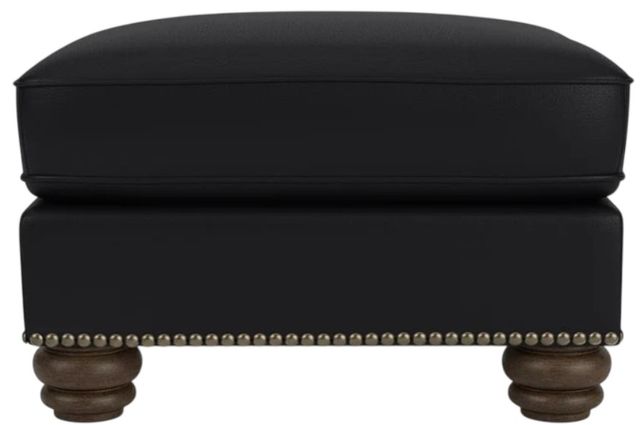 Flexsteel® Customizable Bexley Leather Ottoman-3