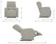 La-Z-Boy® Cade Coffee Power Rocking Recliner with Headrest and Lumbar-2